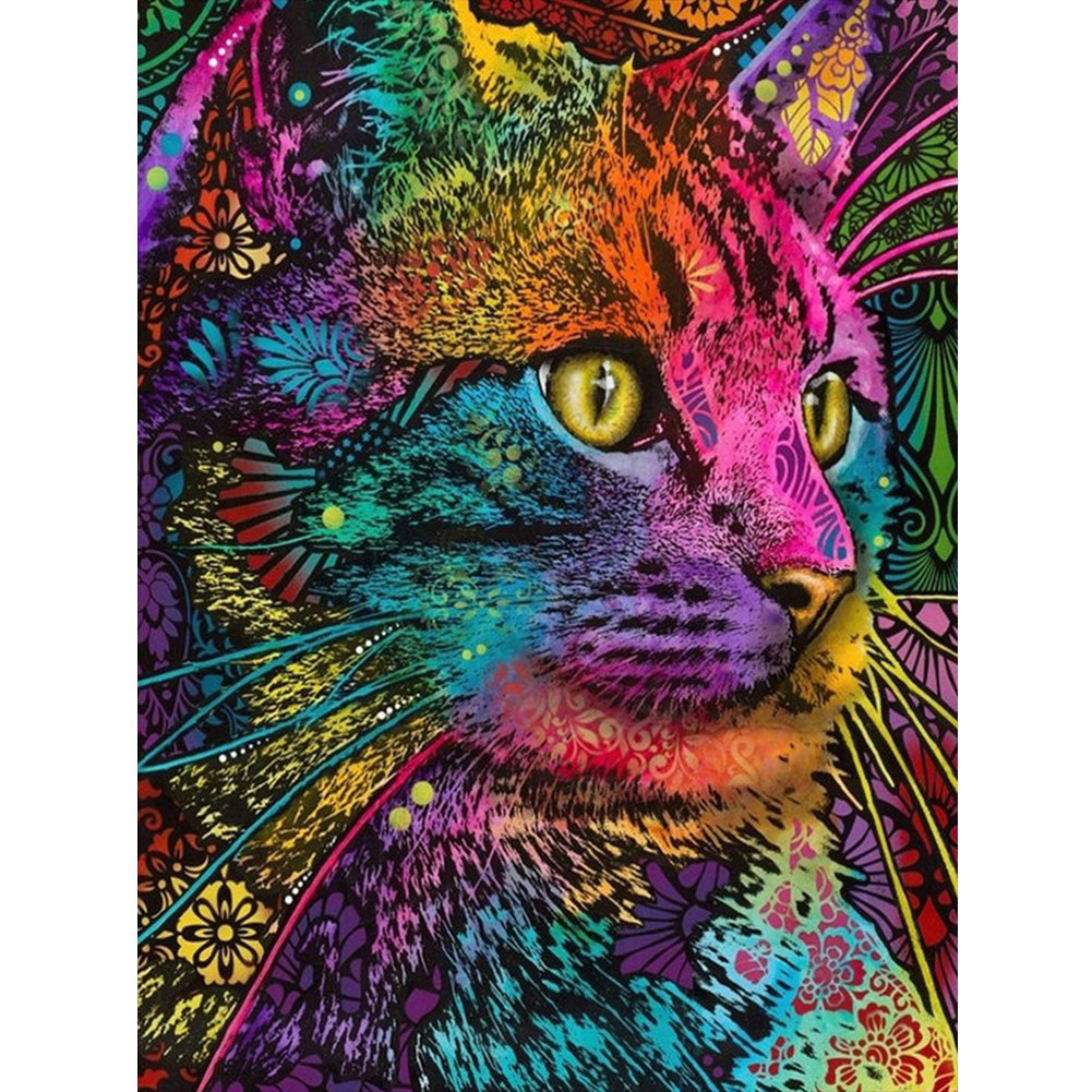 Cat - 11CT Counted Cross Stitch 40*50CM