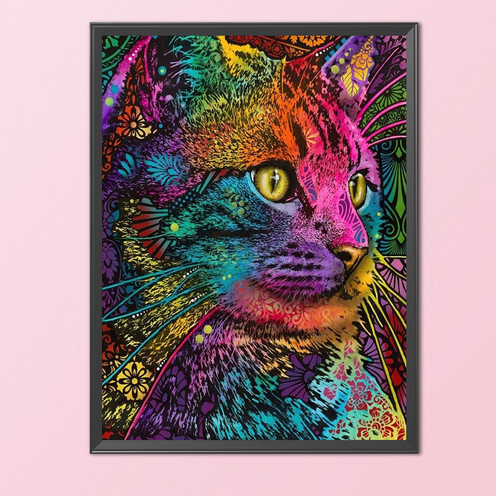 Cat - 11CT Counted Cross Stitch 40*50CM