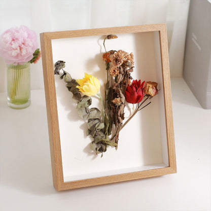 3D Wooden DIY Photo Frame for Displaying Picture Frame Home Table Decor