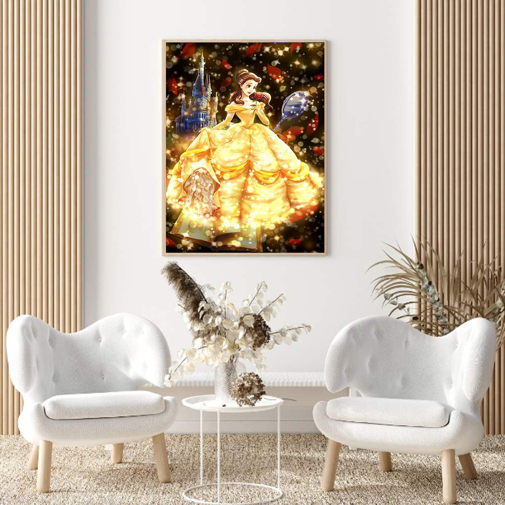 Disney Princess - Full Square Drill Diamond Painting 50*60CM