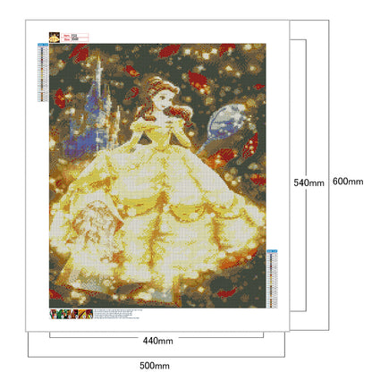 Disney Princess - Full Square Drill Diamond Painting 50*60CM
