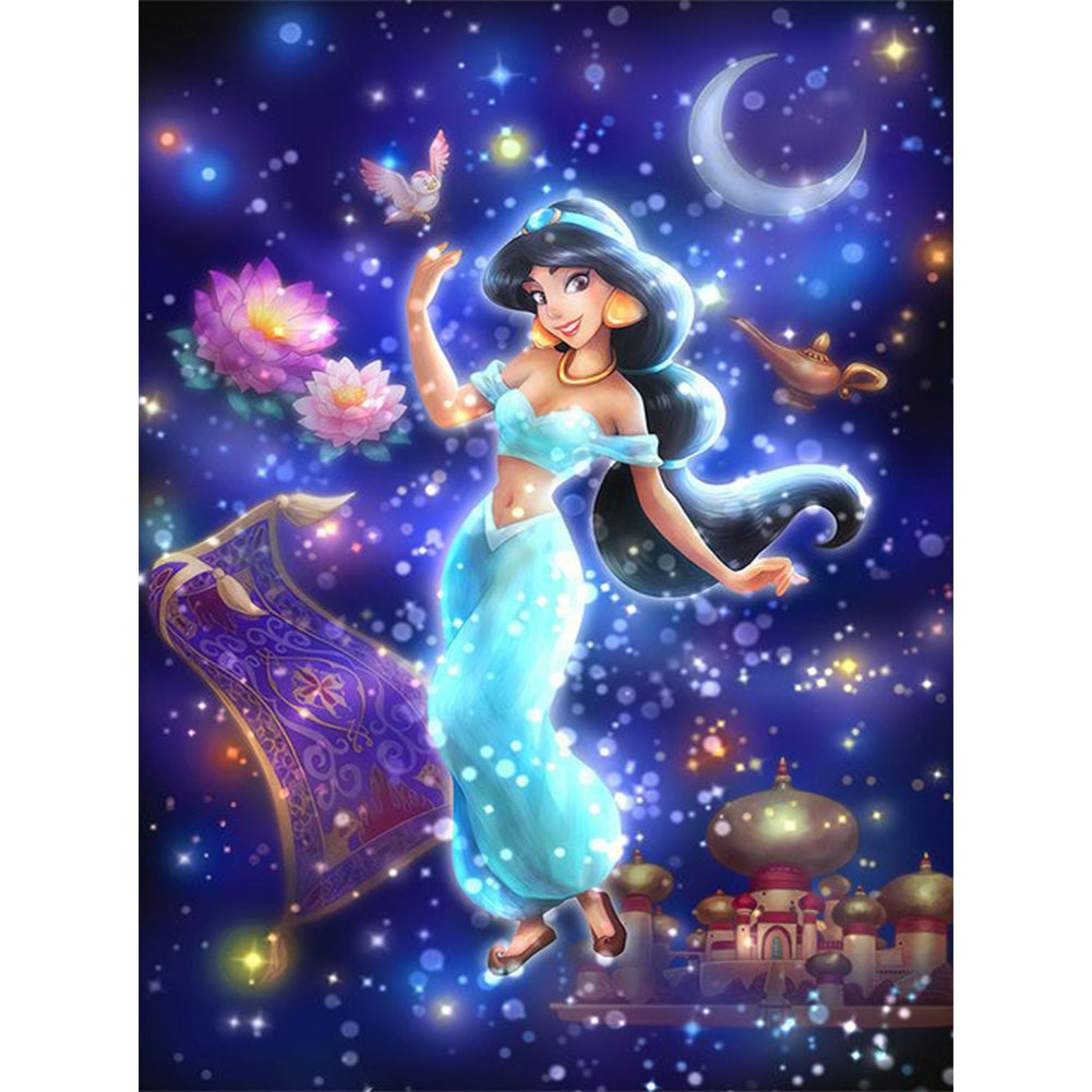 Disney Princess - Full Round Drill Diamond Painting 40*50CM