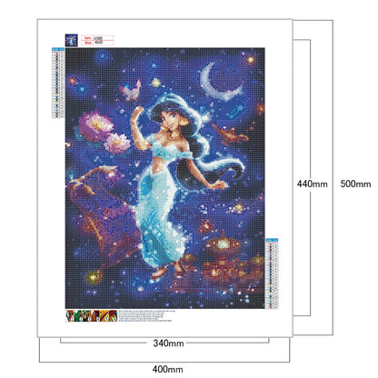 Disney Princess - Full Round Drill Diamond Painting 40*50CM