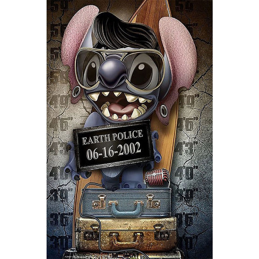 Crime Stud - 11CT Stamped Cross Stitch 40*56CM