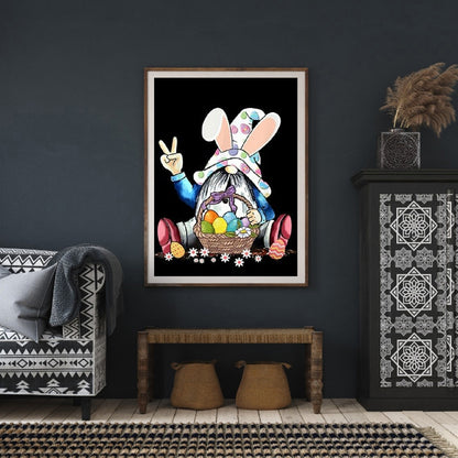 Rabbit Goblin - Full Round Drill Diamond Painting 30*40CM