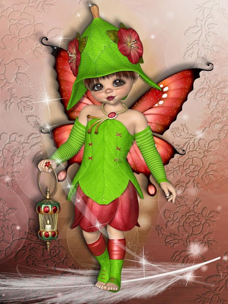 Baby - Full Round Drill Diamond Painting 50*60CM