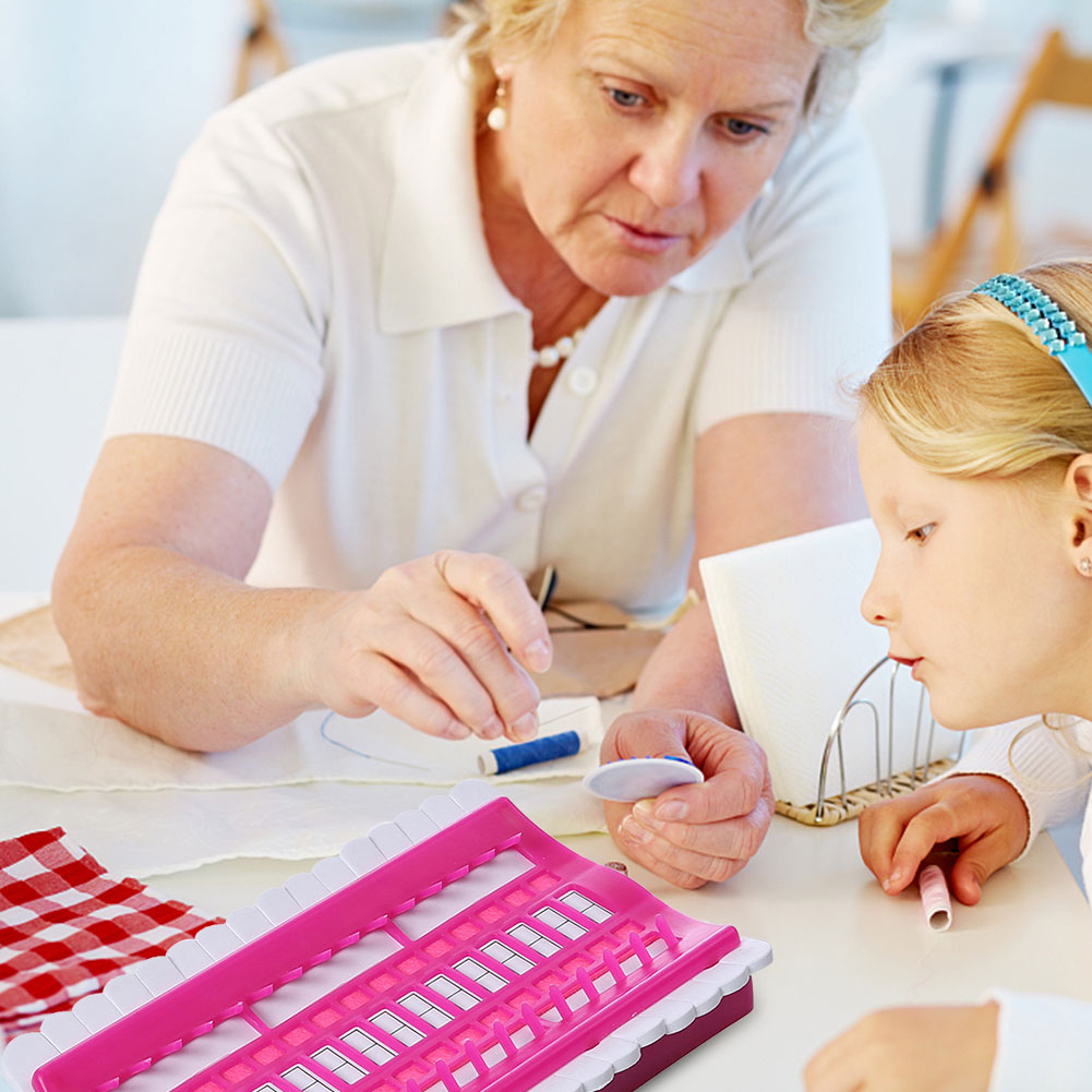 Cross Stitch Row Line Tools 30-Bit Embroidery Floss Thread Organizer Holder