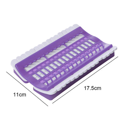 Cross Stitch Row Line Tools 30-Bit Embroidery Floss Thread Organizer Holder