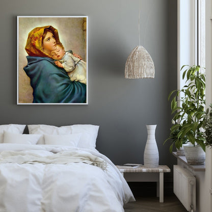 Mother'S Day - Full Round Drill Diamond Painting 30*40CM