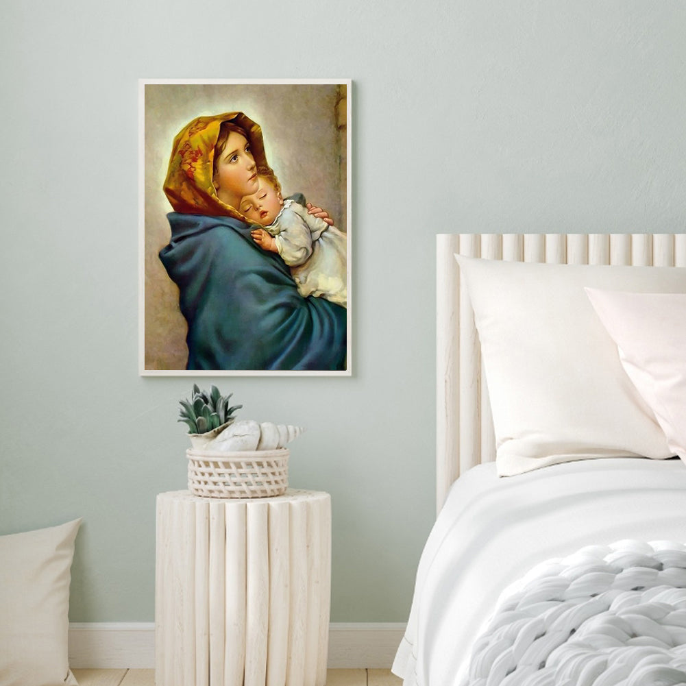 Mother'S Day - Full Round Drill Diamond Painting 30*40CM