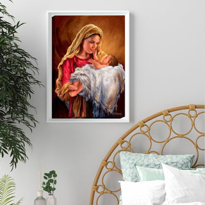 Mother'S Day - Full Round Drill Diamond Painting 30*40CM