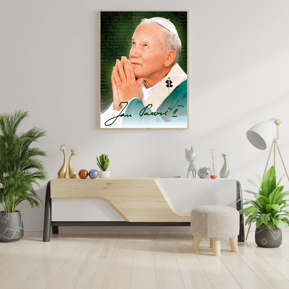 John - Full Round Drill Diamond Painting 30*40CM