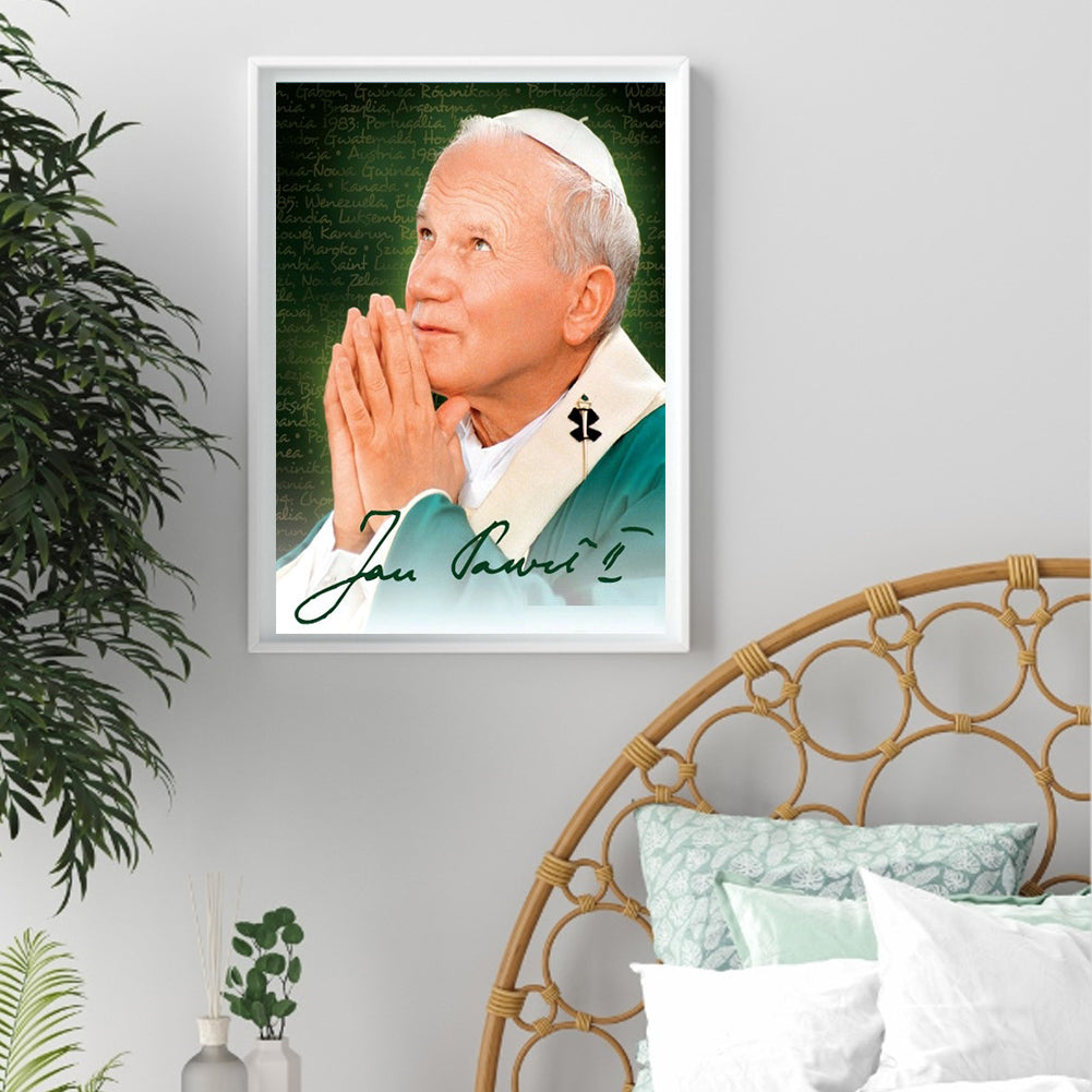 John - Full Round Drill Diamond Painting 30*40CM