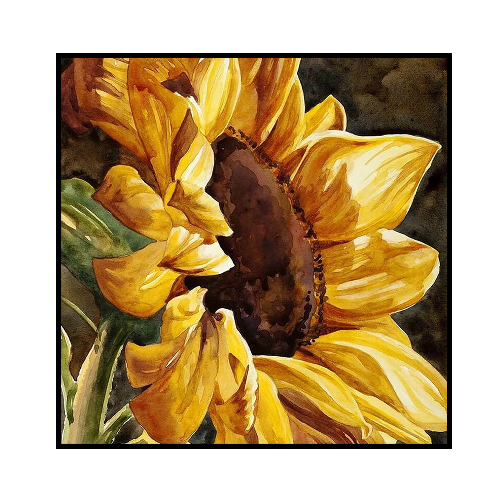 Sunflower - 11CT Counted Cross Stitch 45*45CM