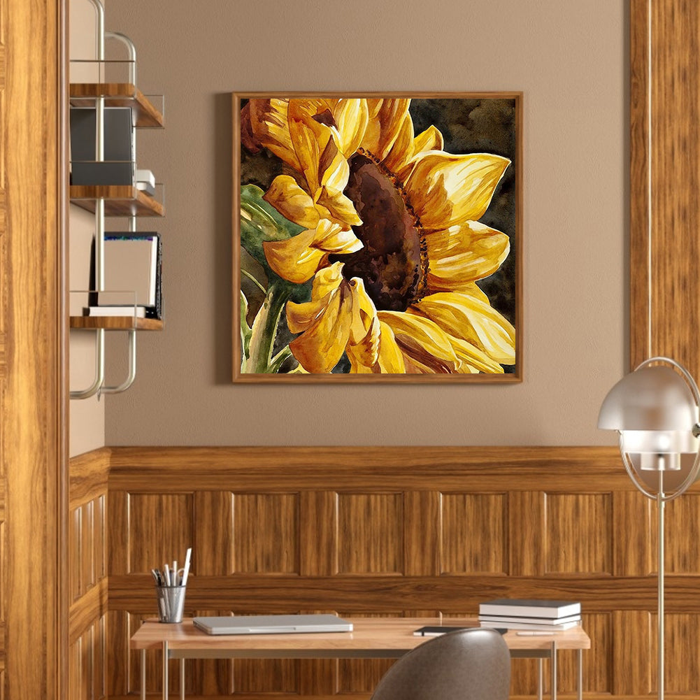 Sunflower - 11CT Counted Cross Stitch 45*45CM