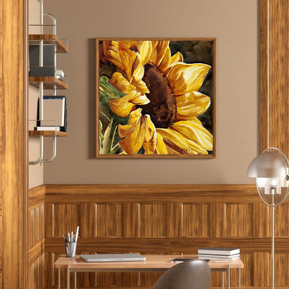 Sunflower - 11CT Counted Cross Stitch 45*45CM