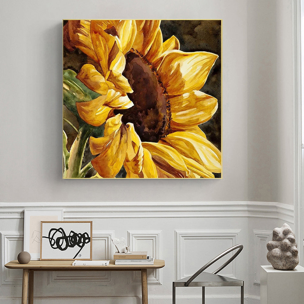 Sunflower - 11CT Counted Cross Stitch 45*45CM