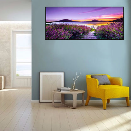 Seaside Scenery - Full Round Drill Diamond Painting 100*40CM