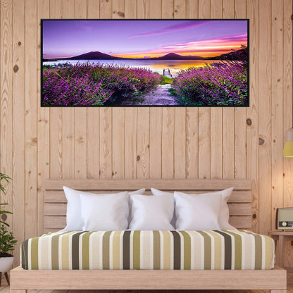 Seaside Scenery - Full Round Drill Diamond Painting 100*40CM