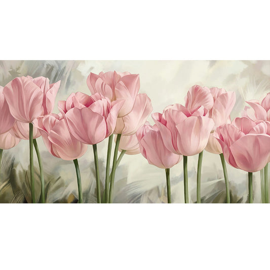 Tulip - Full Round Drill Diamond Painting 80*40CM