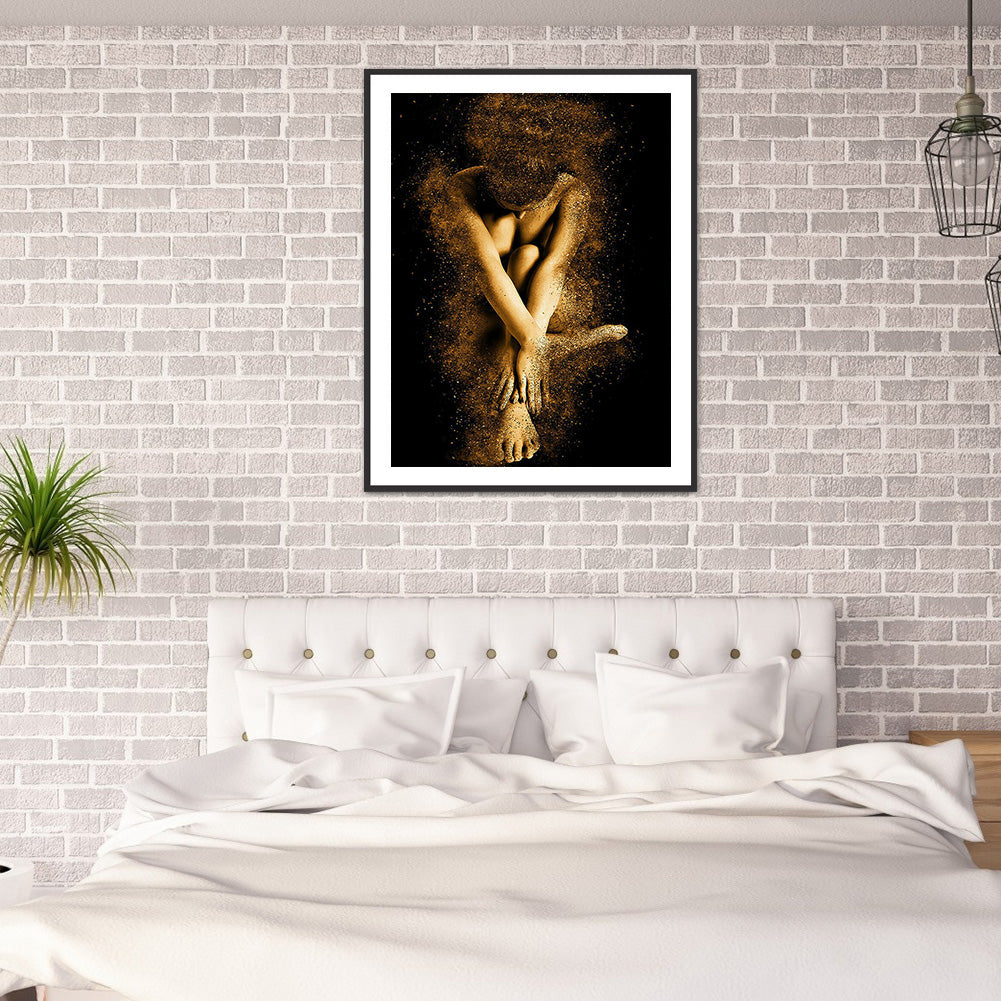 Naked Girl - Full Round Drill Diamond Painting 30*40CM