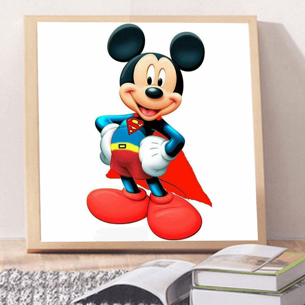 Mickey Mouse - Full Round Drill Diamond Painting 30*30CM