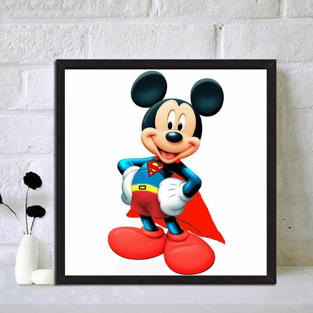 Mickey Mouse - Full Round Drill Diamond Painting 30*30CM