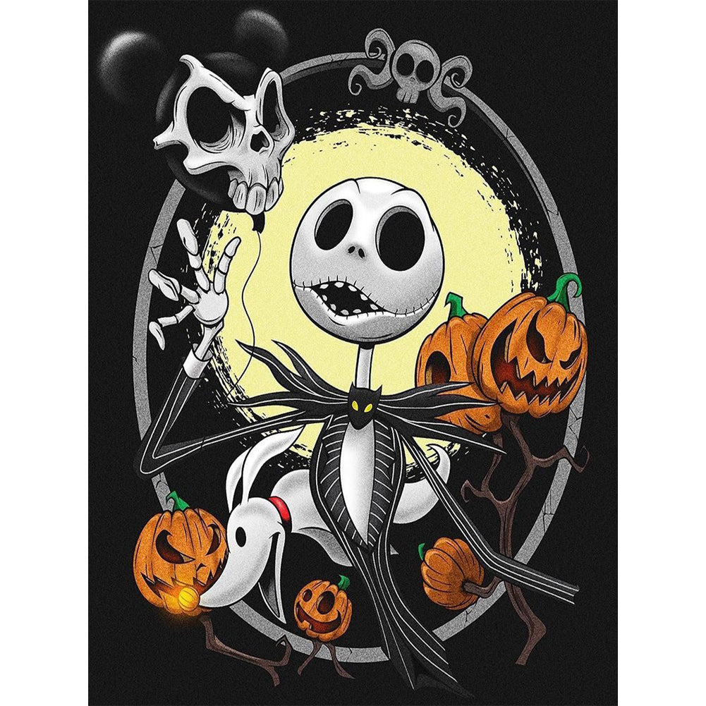 Weird City Night Jack - 11CT Counted Cross Stitch 40*50CM