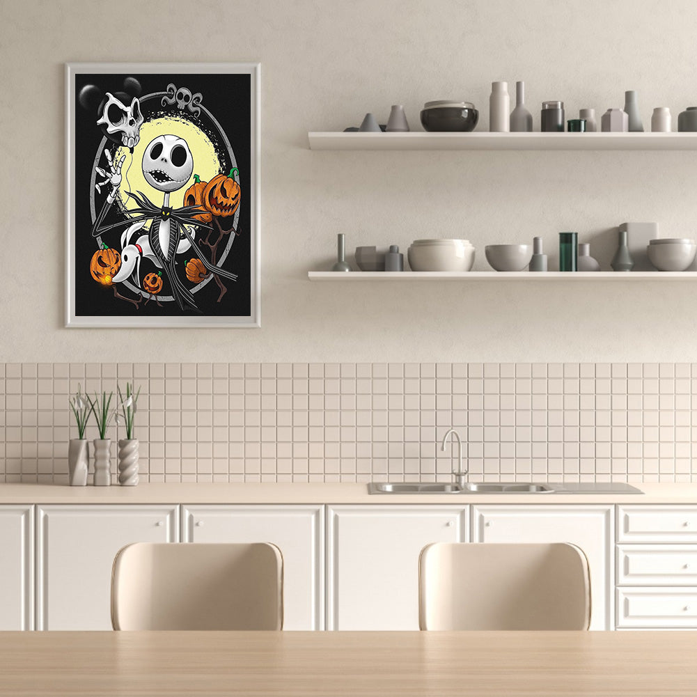 Weird City Night Jack - 11CT Counted Cross Stitch 40*50CM