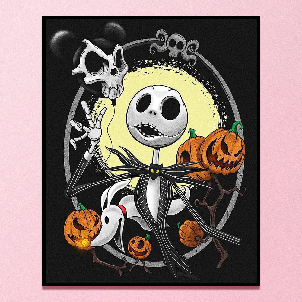 Weird City Night Jack - 11CT Counted Cross Stitch 40*50CM