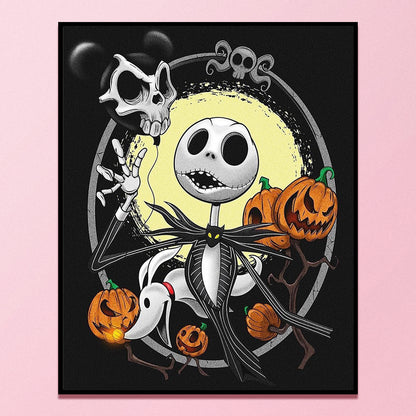 Weird City Night Jack - 11CT Counted Cross Stitch 40*50CM