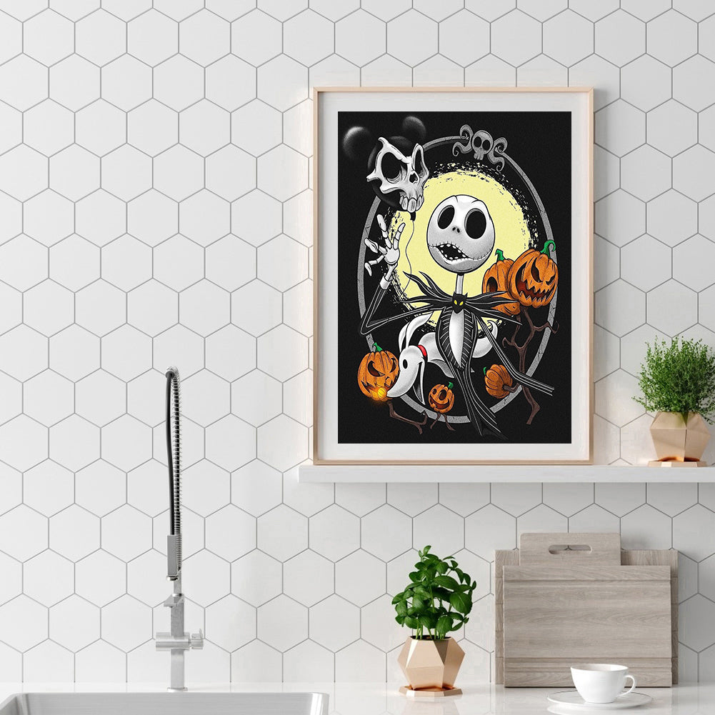 Weird City Night Jack - 11CT Counted Cross Stitch 40*50CM