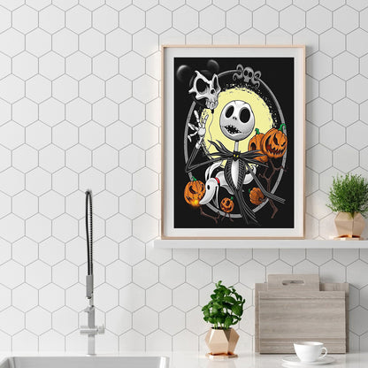 Weird City Night Jack - 11CT Counted Cross Stitch 40*50CM