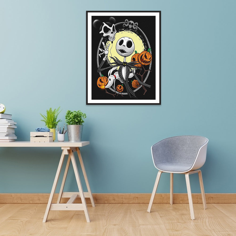 Weird City Night Jack - 11CT Counted Cross Stitch 40*50CM