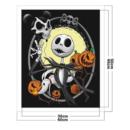 Weird City Night Jack - 11CT Counted Cross Stitch 40*50CM