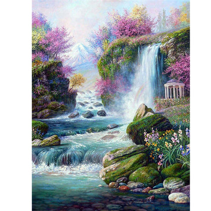 Fall - Full Round Drill Diamond Painting 30*40CM