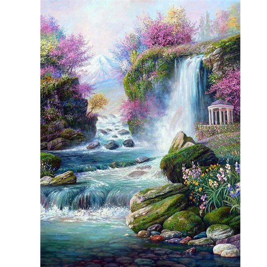 Fall - Full Round Drill Diamond Painting 30*40CM