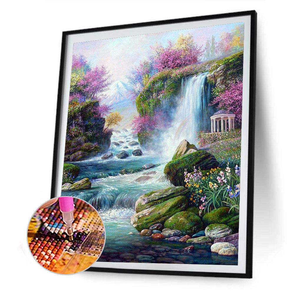 Fall - Full Round Drill Diamond Painting 30*40CM