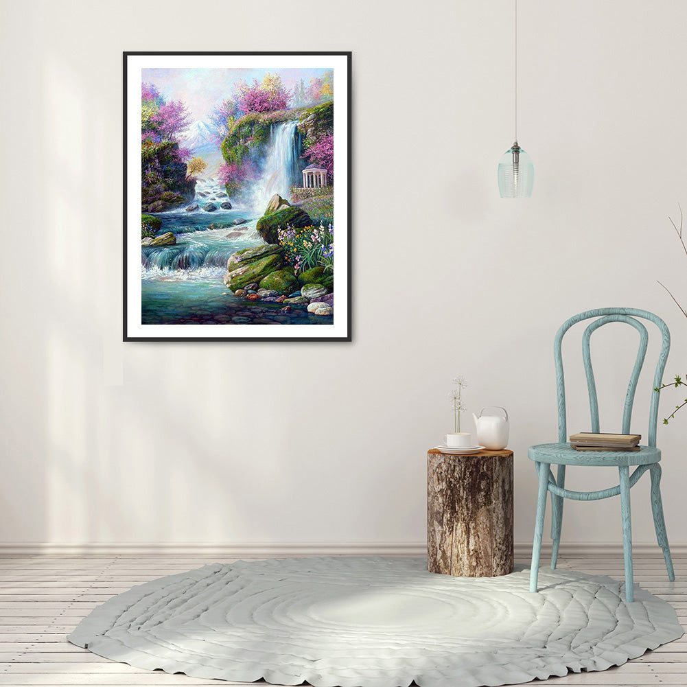 Fall - Full Round Drill Diamond Painting 30*40CM