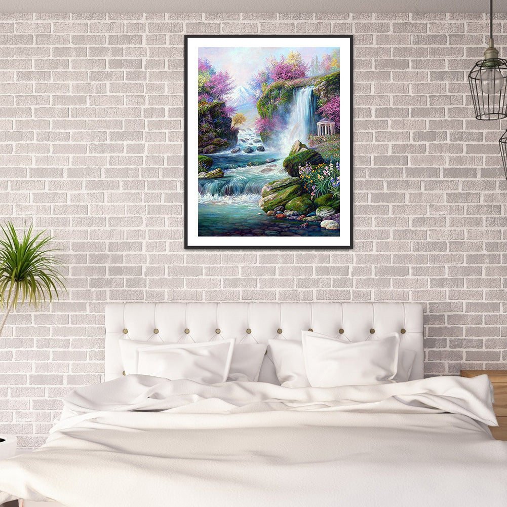 Fall - Full Round Drill Diamond Painting 30*40CM