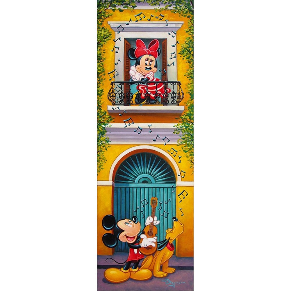 Mickey Mouse - Full Round Drill Diamond Painting 30*90CM