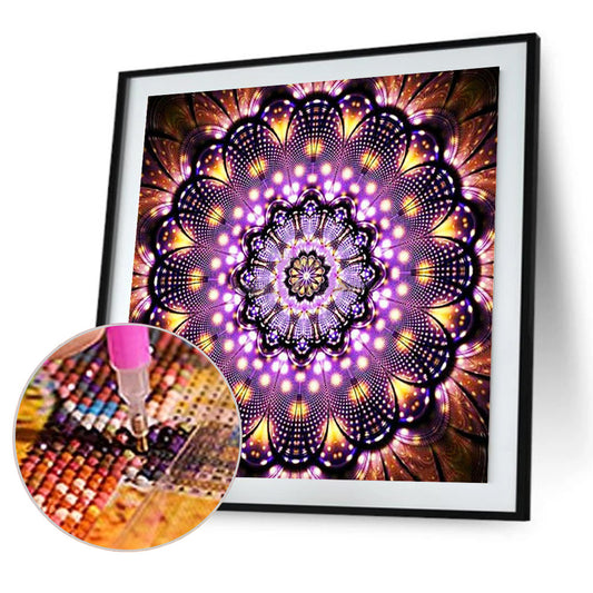 Mandala - Full Round Drill Diamond Painting 30*30CM