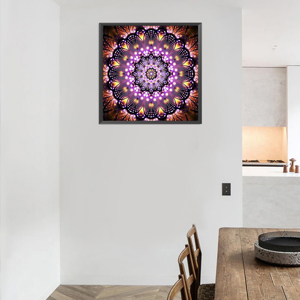 Mandala - Full Round Drill Diamond Painting 30*30CM