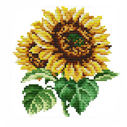 Sunflower - 14CT Counted Cross Stitch 17*17CM