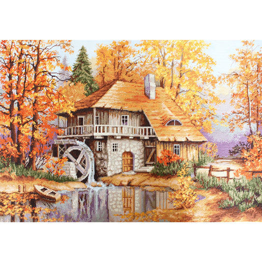 Forest Hut - 11CT Counted Cross Stitch 38*50CM