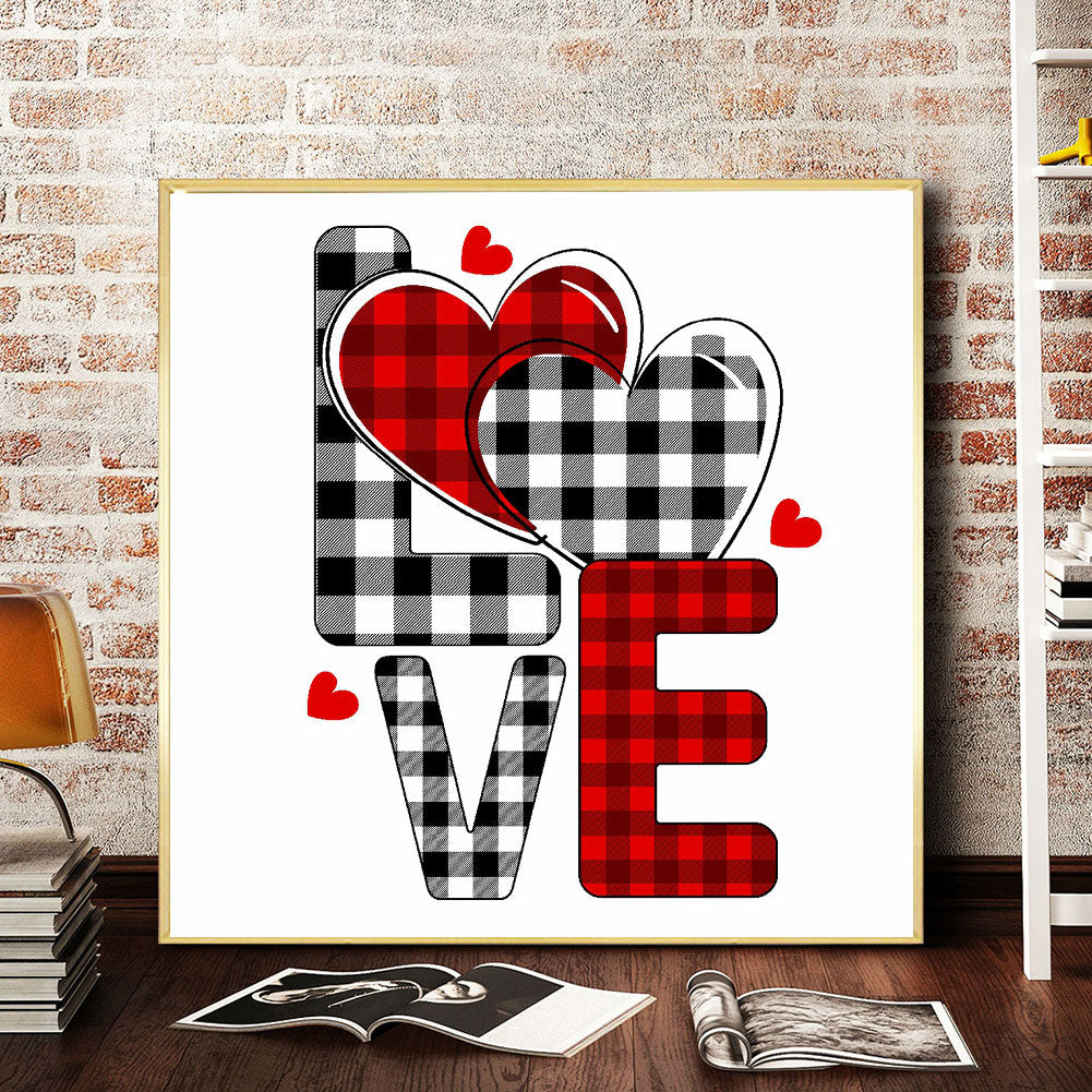 Love Letters - Full Round Drill Diamond Painting 50*50CM