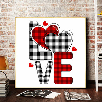 Love Letters - Full Round Drill Diamond Painting 50*50CM