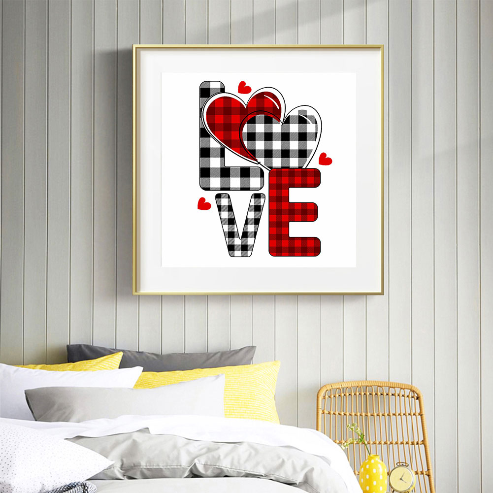 Love Letters - Full Round Drill Diamond Painting 50*50CM