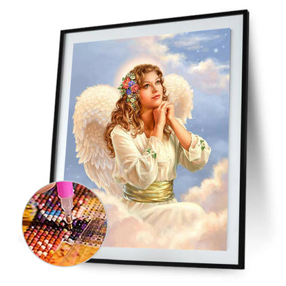 Angel - Full Round Drill Diamond Painting 30*40CM