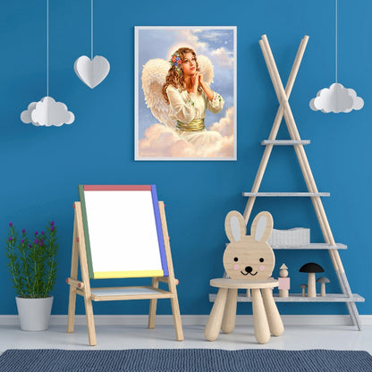 Angel - Full Round Drill Diamond Painting 30*40CM